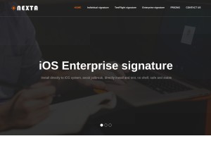 Apple signature网站缩略图