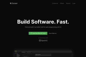 Cursor编辑器网站缩略图