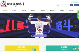 德阳跆拳道培训网站缩略图