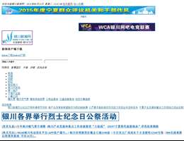 银川新闻网网站缩略图
