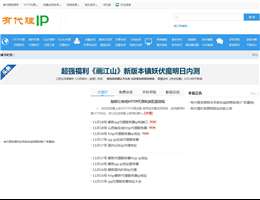 有代理ip资源网网站缩略图